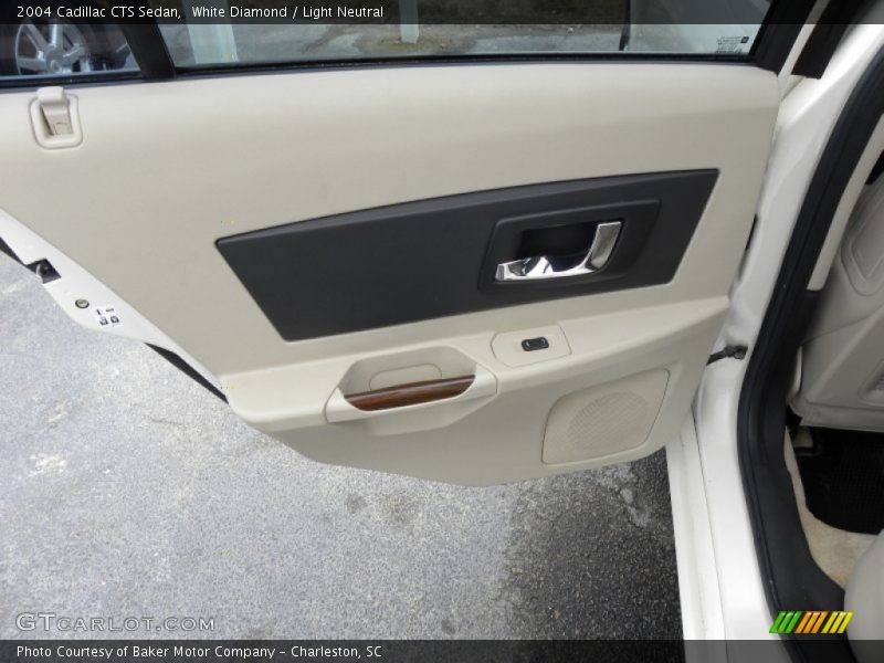 White Diamond / Light Neutral 2004 Cadillac CTS Sedan