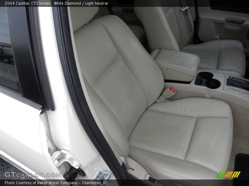 White Diamond / Light Neutral 2004 Cadillac CTS Sedan