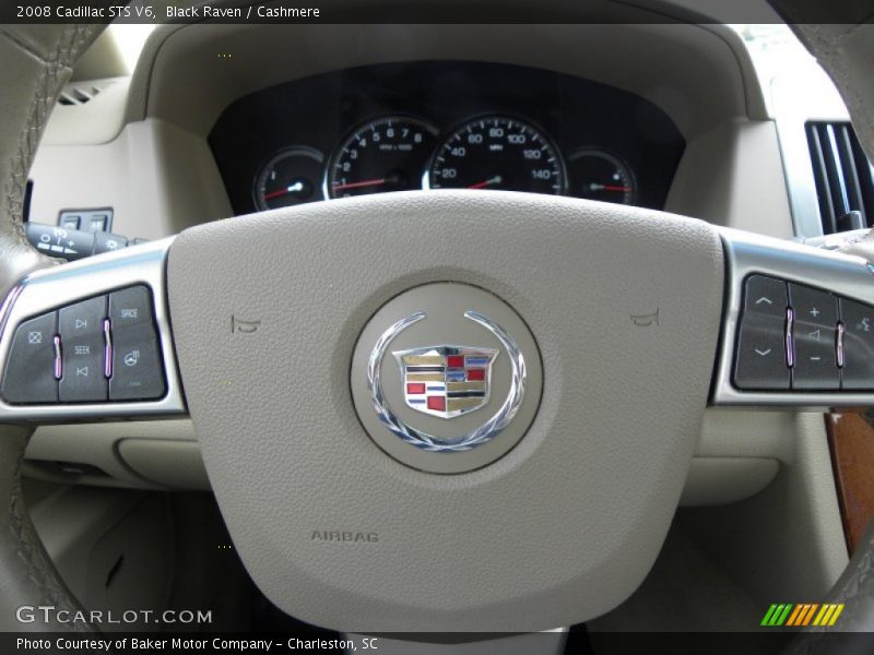 Black Raven / Cashmere 2008 Cadillac STS V6