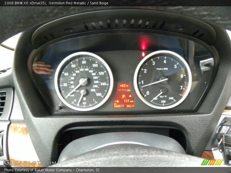  2008 X6 xDrive35i xDrive35i Gauges