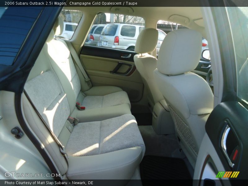 Champagne Gold Opalescent / Taupe 2006 Subaru Outback 2.5i Wagon