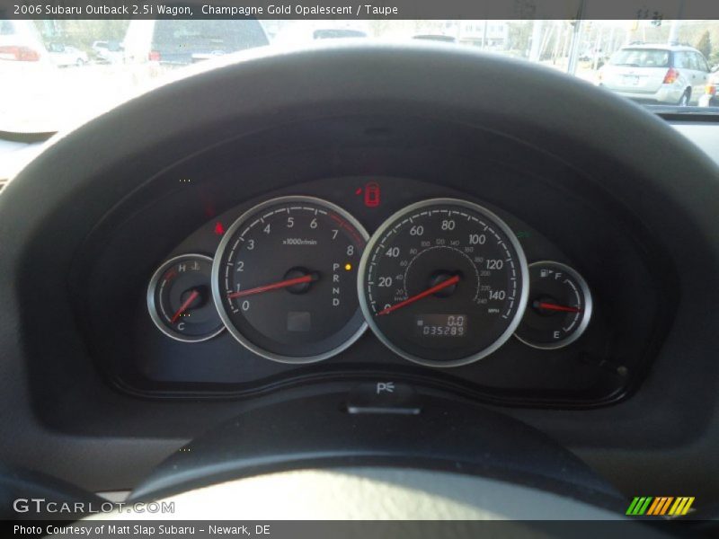 Champagne Gold Opalescent / Taupe 2006 Subaru Outback 2.5i Wagon