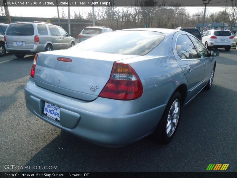Butane Blue Pearl / Light Taupe 2004 Chrysler 300 M Sedan