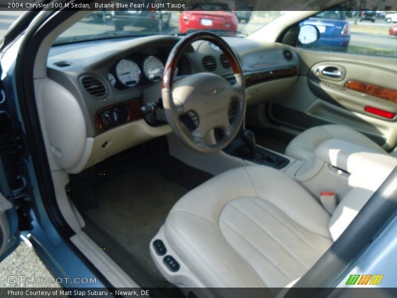 Butane Blue Pearl / Light Taupe 2004 Chrysler 300 M Sedan