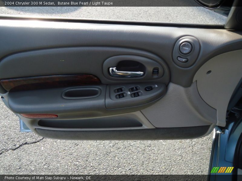Butane Blue Pearl / Light Taupe 2004 Chrysler 300 M Sedan