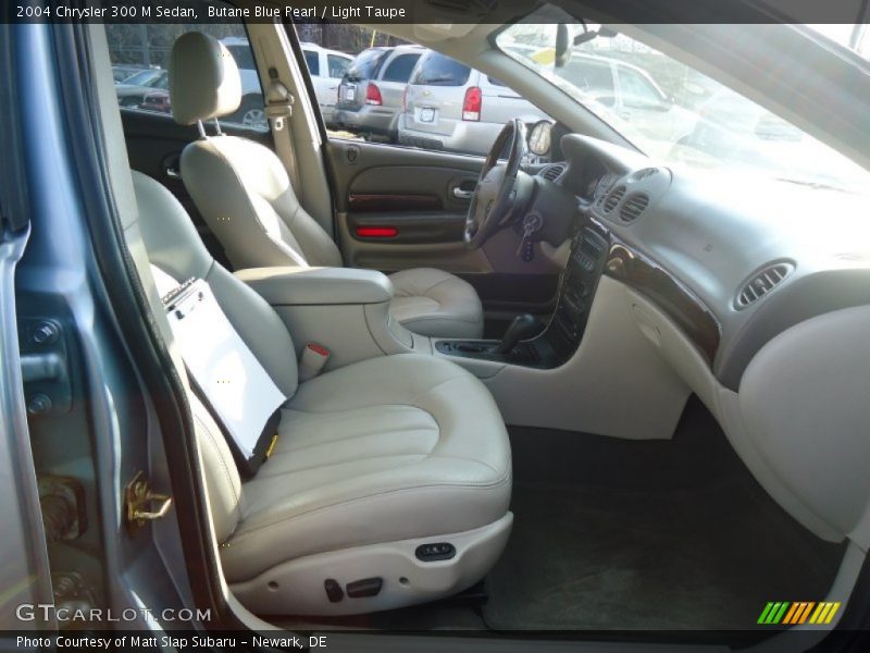 Butane Blue Pearl / Light Taupe 2004 Chrysler 300 M Sedan