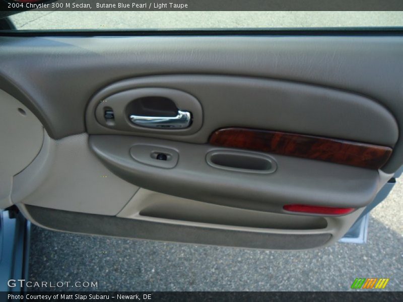 Butane Blue Pearl / Light Taupe 2004 Chrysler 300 M Sedan