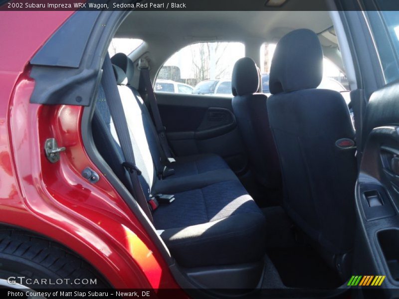 Sedona Red Pearl / Black 2002 Subaru Impreza WRX Wagon
