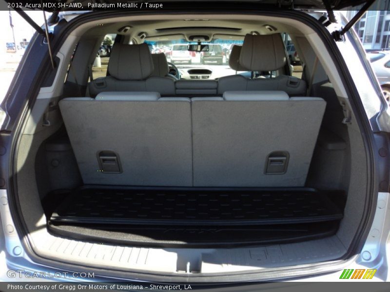 2012 MDX SH-AWD Trunk