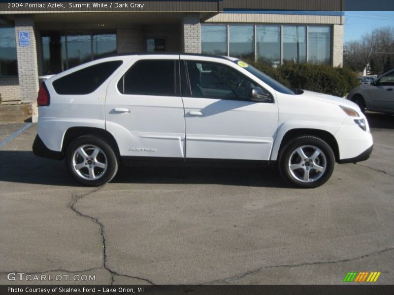 Summit White / Dark Gray 2004 Pontiac Aztek