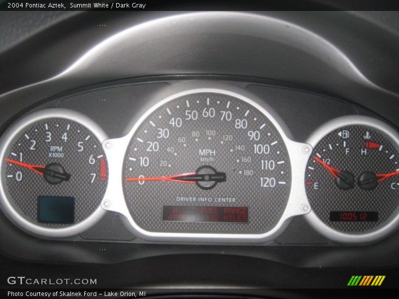 Summit White / Dark Gray 2004 Pontiac Aztek