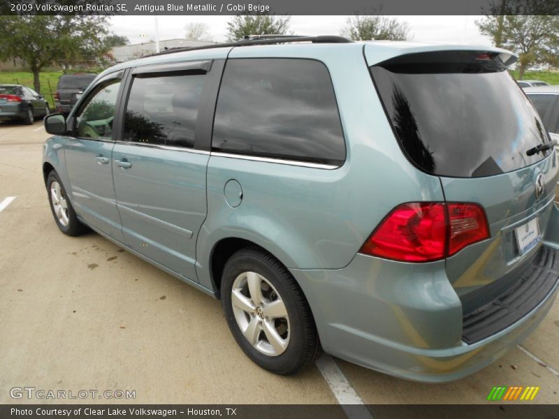 Antigua Blue Metallic / Gobi Beige 2009 Volkswagen Routan SE