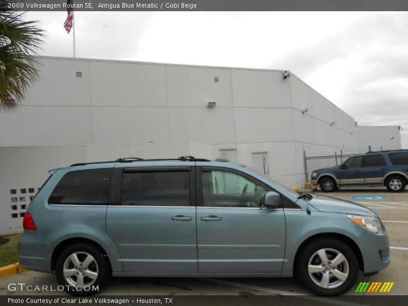 Antigua Blue Metallic / Gobi Beige 2009 Volkswagen Routan SE