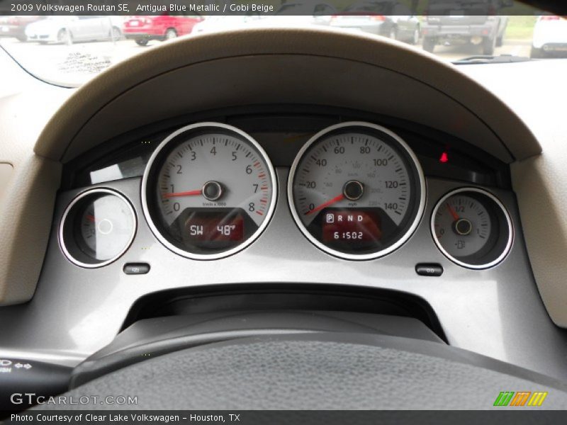 Antigua Blue Metallic / Gobi Beige 2009 Volkswagen Routan SE