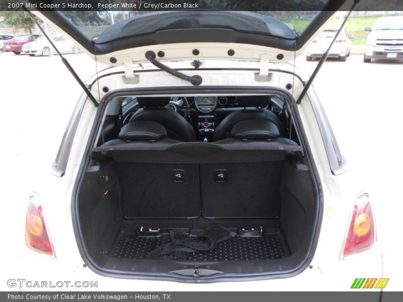 Pepper White / Grey/Carbon Black 2007 Mini Cooper S Hardtop
