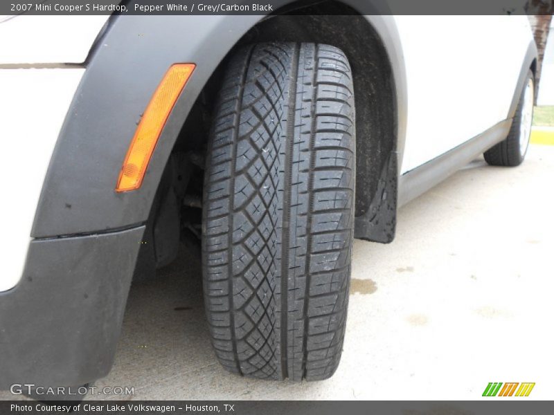 Pepper White / Grey/Carbon Black 2007 Mini Cooper S Hardtop