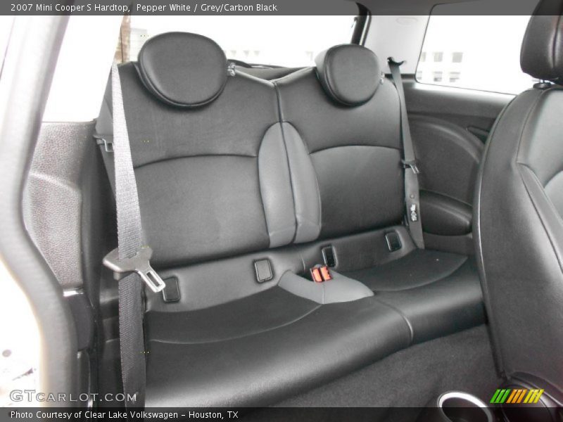 Pepper White / Grey/Carbon Black 2007 Mini Cooper S Hardtop