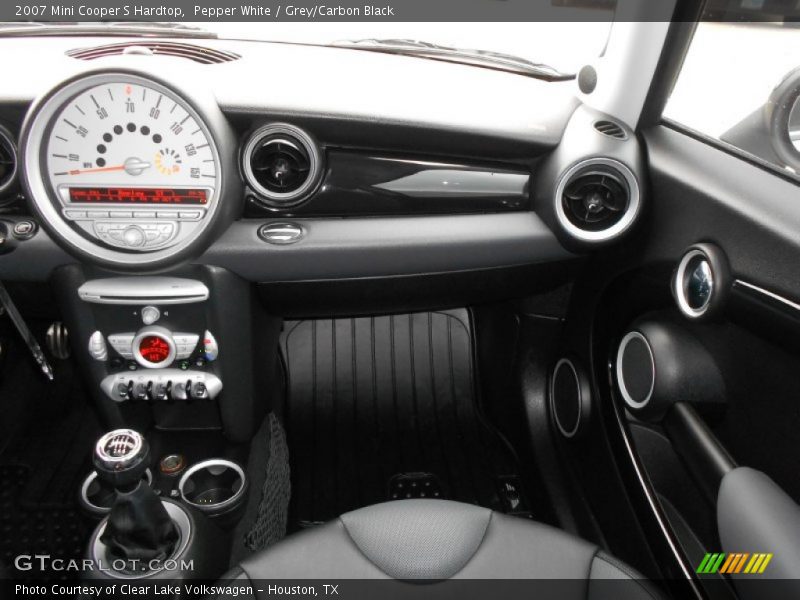 Pepper White / Grey/Carbon Black 2007 Mini Cooper S Hardtop