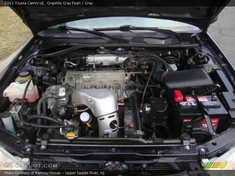 Graphite Gray Pearl / Gray 2001 Toyota Camry LE