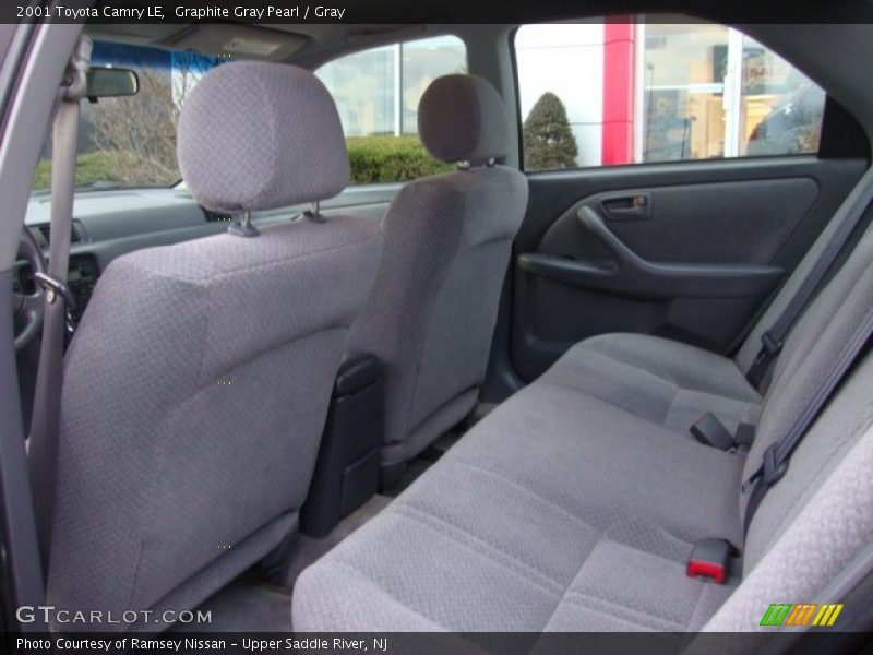 Graphite Gray Pearl / Gray 2001 Toyota Camry LE