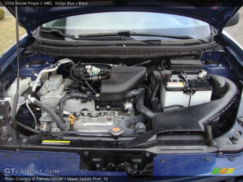 Indigo Blue / Black 2009 Nissan Rogue S AWD