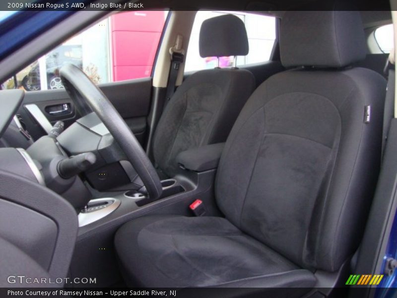 Indigo Blue / Black 2009 Nissan Rogue S AWD