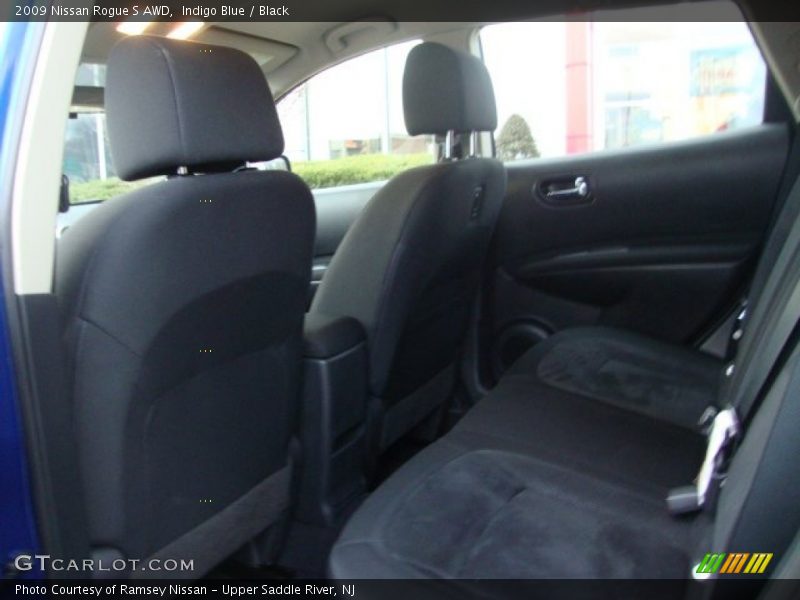 Indigo Blue / Black 2009 Nissan Rogue S AWD