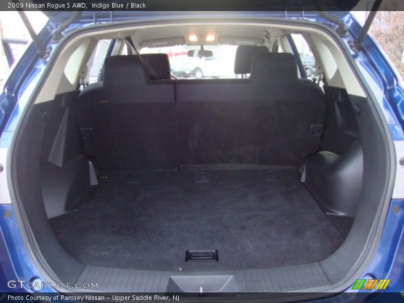 Indigo Blue / Black 2009 Nissan Rogue S AWD