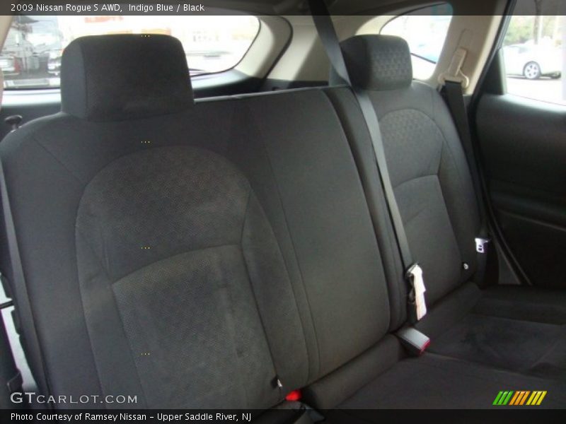 Indigo Blue / Black 2009 Nissan Rogue S AWD