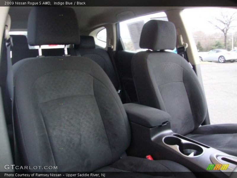 Indigo Blue / Black 2009 Nissan Rogue S AWD
