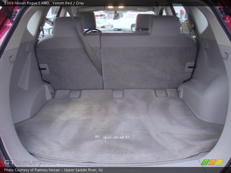 Venom Red / Gray 2009 Nissan Rogue S AWD