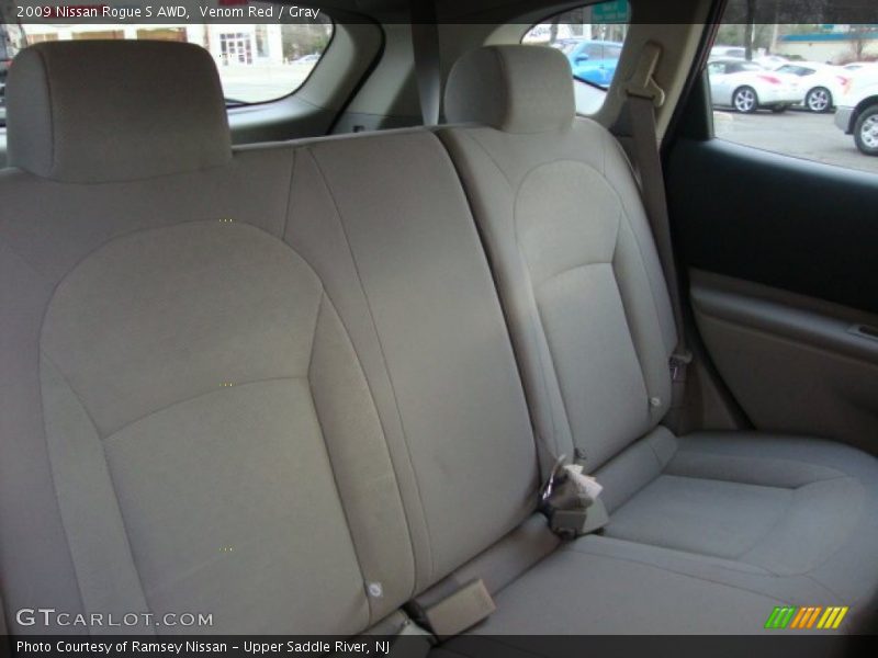 Venom Red / Gray 2009 Nissan Rogue S AWD