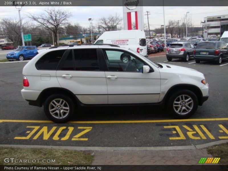 Alpine White / Black 2006 BMW X5 3.0i