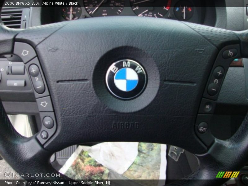 Alpine White / Black 2006 BMW X5 3.0i
