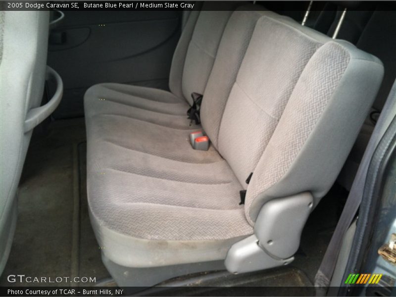Butane Blue Pearl / Medium Slate Gray 2005 Dodge Caravan SE