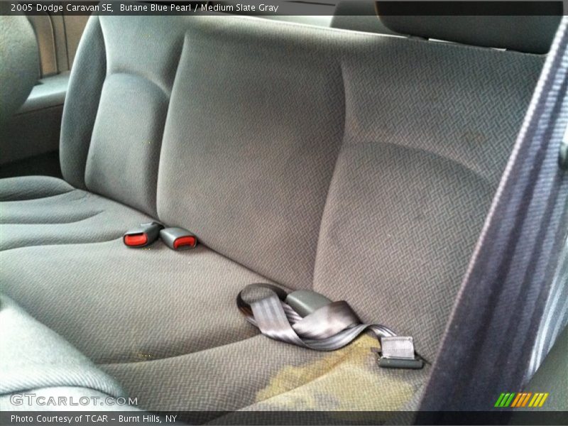Butane Blue Pearl / Medium Slate Gray 2005 Dodge Caravan SE
