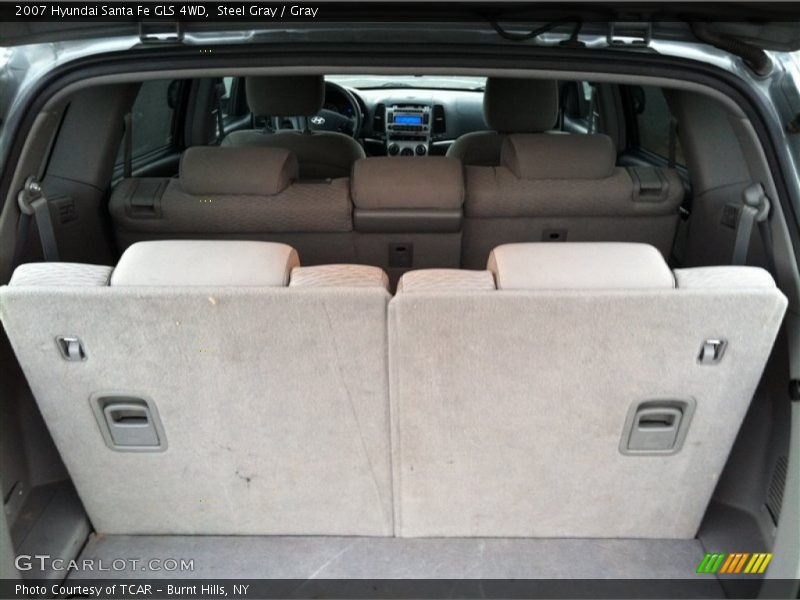 Steel Gray / Gray 2007 Hyundai Santa Fe GLS 4WD