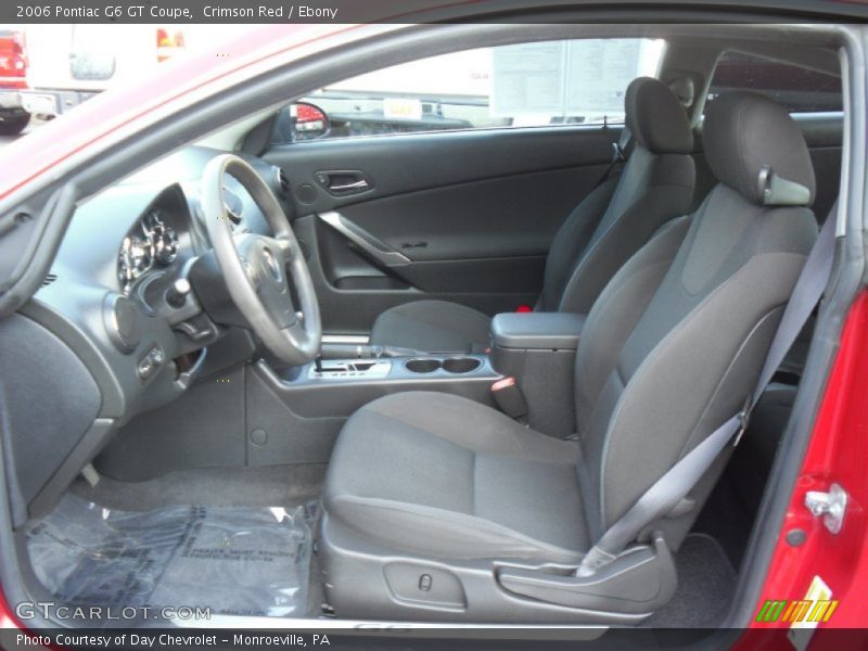 Crimson Red / Ebony 2006 Pontiac G6 GT Coupe