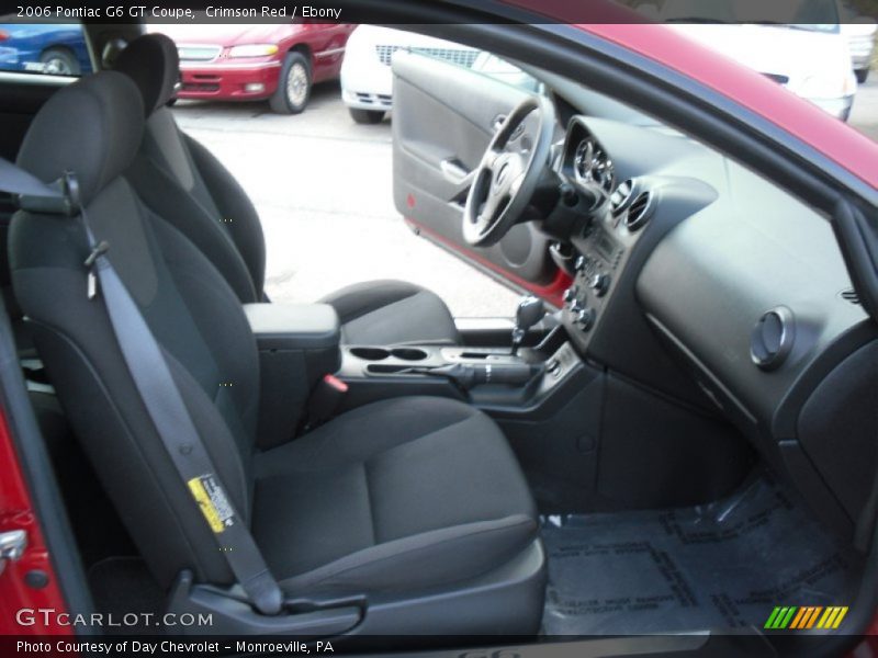 Crimson Red / Ebony 2006 Pontiac G6 GT Coupe