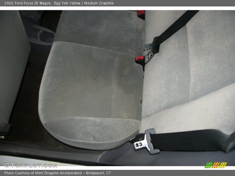 Egg Yolk Yellow / Medium Graphite 2002 Ford Focus SE Wagon