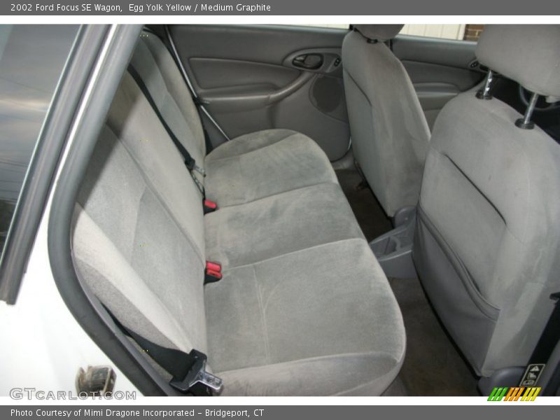 Egg Yolk Yellow / Medium Graphite 2002 Ford Focus SE Wagon