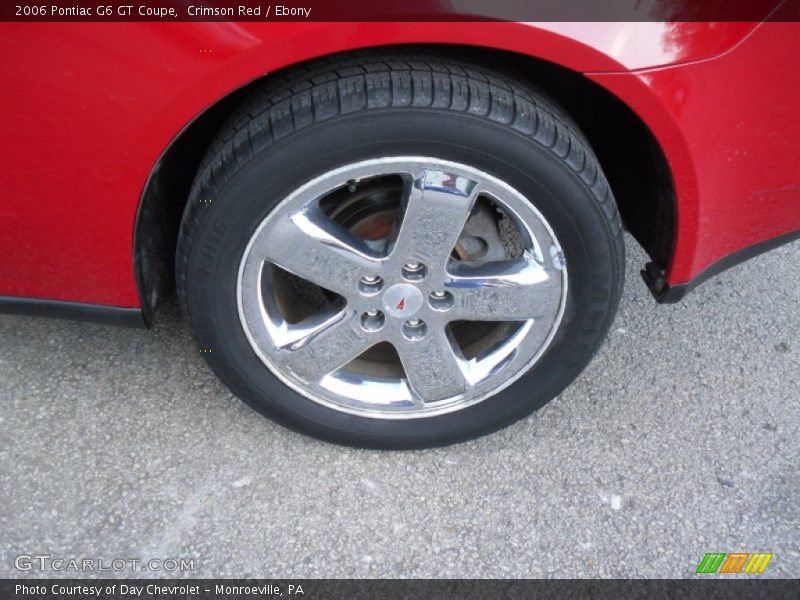 Crimson Red / Ebony 2006 Pontiac G6 GT Coupe