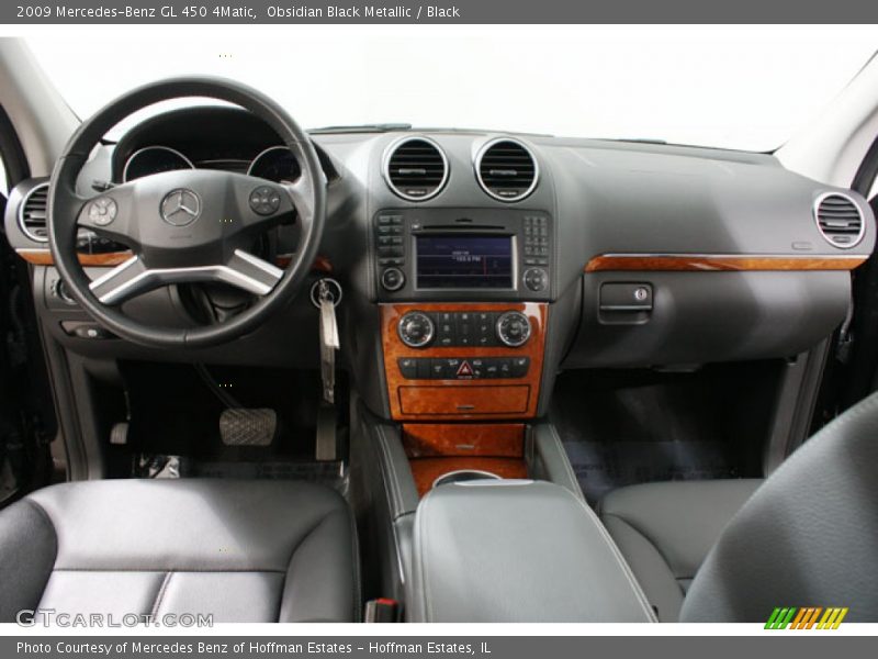 Obsidian Black Metallic / Black 2009 Mercedes-Benz GL 450 4Matic