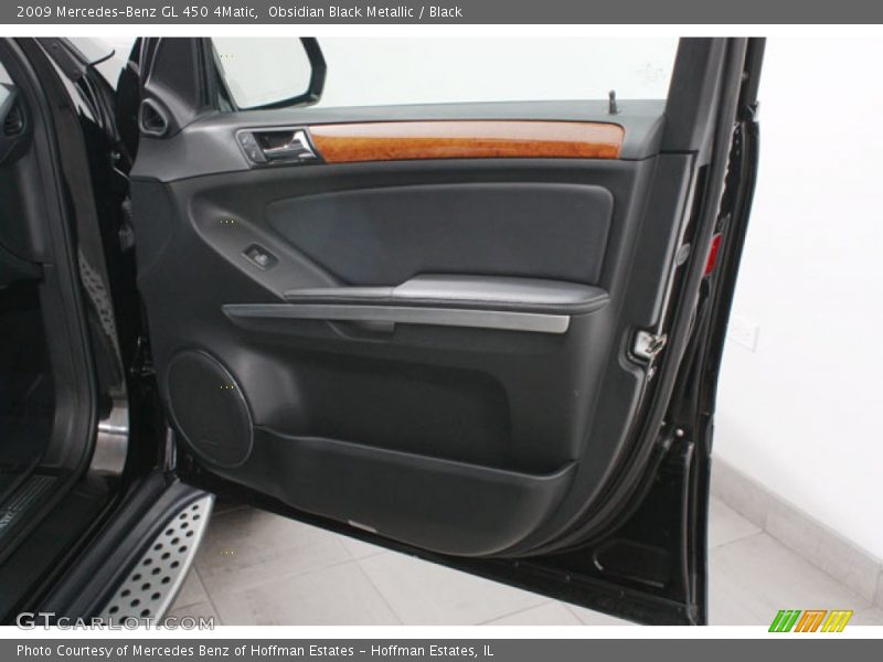 Obsidian Black Metallic / Black 2009 Mercedes-Benz GL 450 4Matic