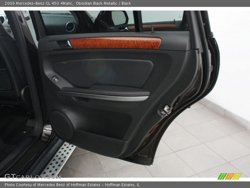 Obsidian Black Metallic / Black 2009 Mercedes-Benz GL 450 4Matic