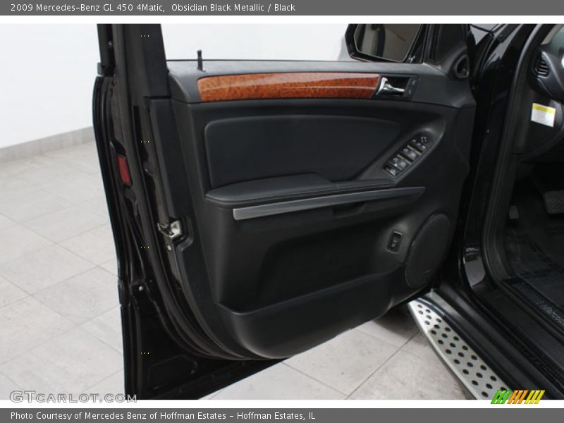 Obsidian Black Metallic / Black 2009 Mercedes-Benz GL 450 4Matic