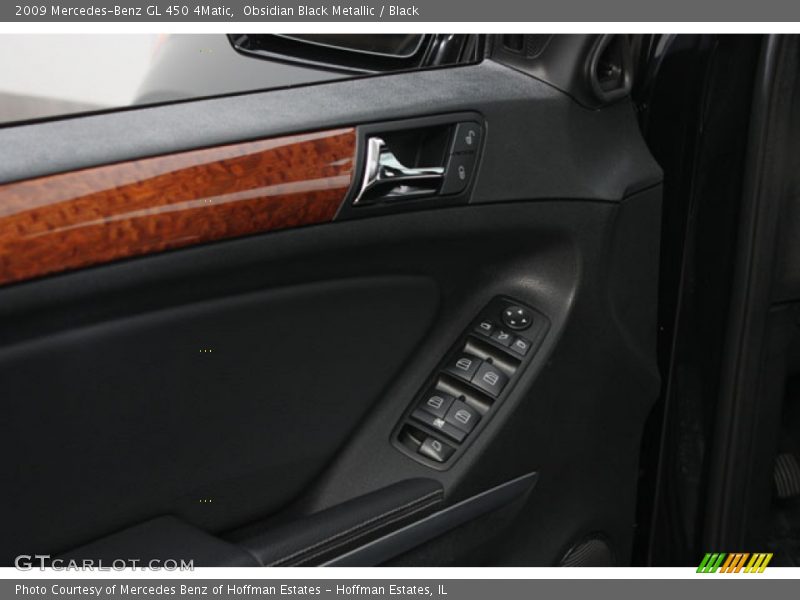 Obsidian Black Metallic / Black 2009 Mercedes-Benz GL 450 4Matic