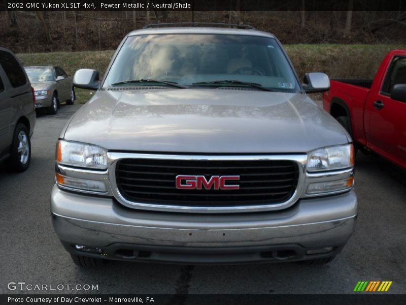 Pewter Metallic / Neutral/Shale 2002 GMC Yukon XL SLT 4x4