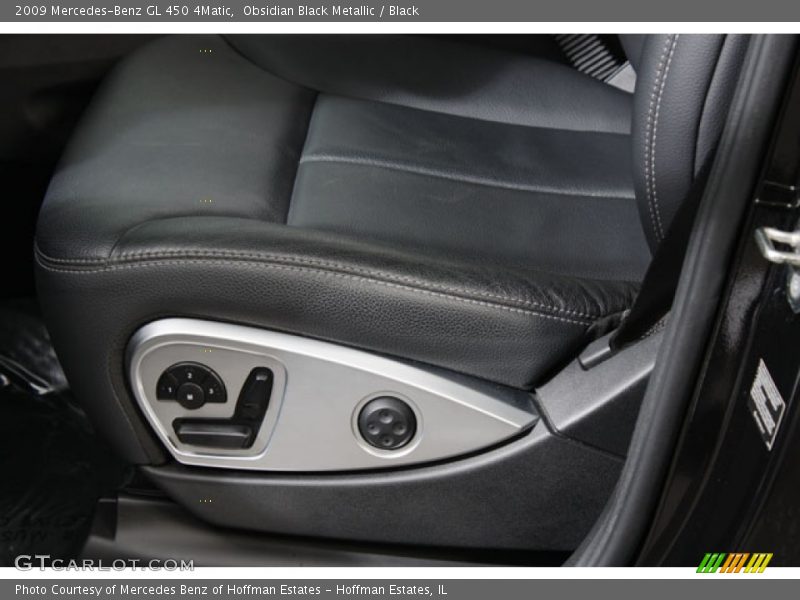 Obsidian Black Metallic / Black 2009 Mercedes-Benz GL 450 4Matic