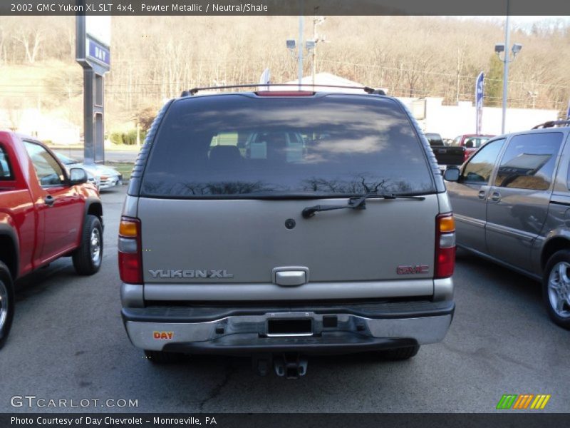 Pewter Metallic / Neutral/Shale 2002 GMC Yukon XL SLT 4x4